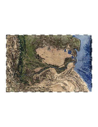 Plastic Rivers Tappeto Indus 200x300 by Gan Rugs