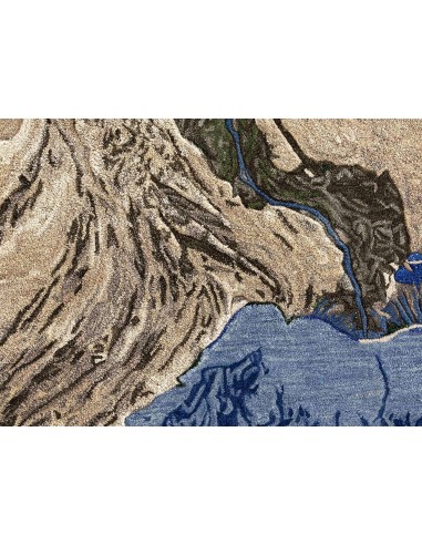 Plastic Rivers Tappeto Indus 200x300 by Gan Rugs