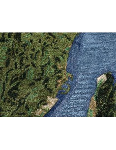 Plastic Rivers Tappeto Yangtze 100x400 by Gan Rugs 2