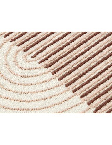 Ply Tappeto Pink rotondo 245 by Gan Rugs