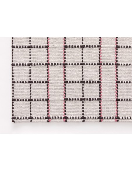 Reti Outdoor Tappeto Black-Pink 180x246 by Gan Rugs