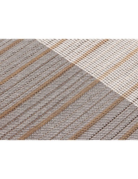 Reversible Rug Black 170x240 by Gan Rugs