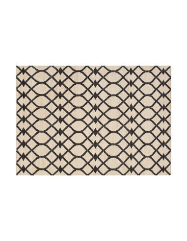 Rodas Rug Black 200x300 by Gan Rugs
