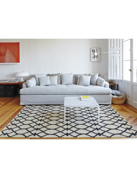 Rodas Rug Black 200x300 by Gan Rugs