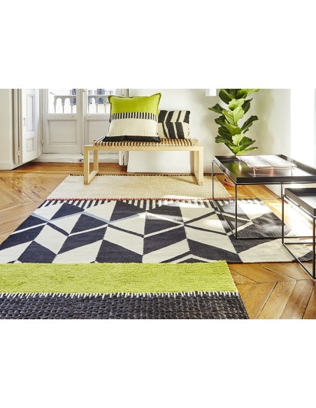 Rustic Chic Rug Geo Pistachio 200x250 by Gan Rugs