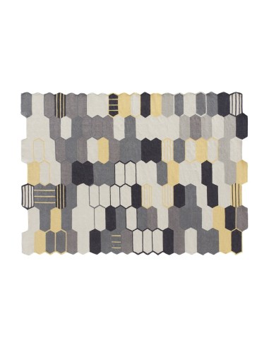 Seal Tappeto Yellow 220x300 by Gan Rugs
