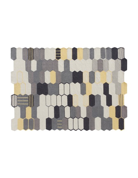 Seal Tappeto Yellow 220x300 by Gan Rugs