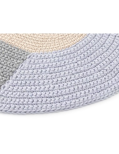 The Crochet Collection Rug Mono Beige 180x100 by Gan Rugs