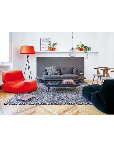 Waan Tappeto Blue 200x300 by Gan Rugs