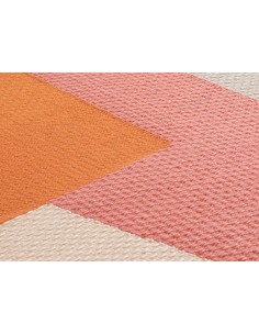 Weave Rug Space Hopper Orange 220x220 by Gan Rugs 2