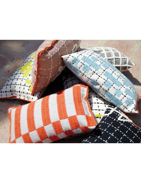 Bandas Cuscino B Orange 60x40 by Gan Rugs