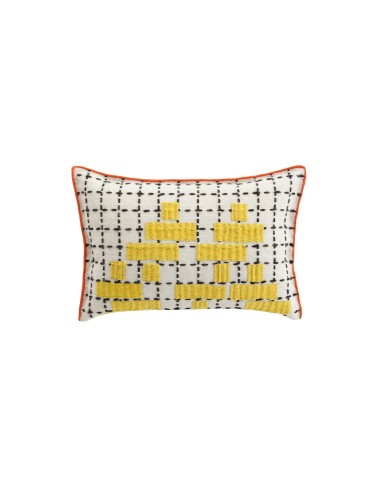 Bandas Cuscino C Yellow 60x40 by Gan Rugs