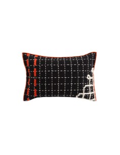 Bandas Cushion D Black 60X40 by Gan Rugs
