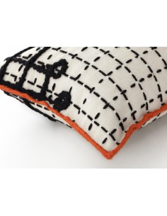 Bandas Cuscino D White 60x40 by Gan Rugs 2