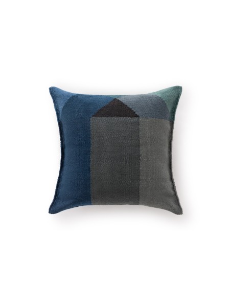 Diamond Outdoor Cuscino Blue-Green 50x50 by Gan Rugs