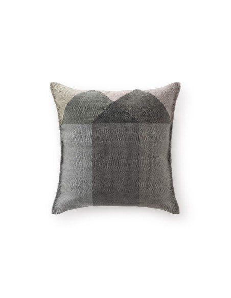 Diamond Outdoor Cushion Green-Grey 50X50 by Gan Rugs