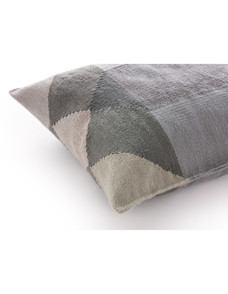 Diamond Outdoor Cushion Green-Grey 50X50 by Gan Rugs