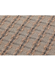 Garden Layers Outdoor Small Cuscino Checks Terracotta 45x45 by Gan Rugs 2