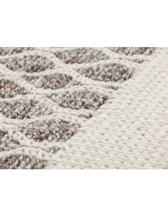 Mangas Space Cuscino Rhombus Ivory 60x35 by Gan Rugs 2