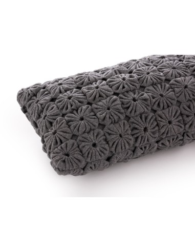 Momos Cuscino Anthracite 48x30 by Gan Rugs