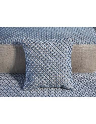 Raw Cuscino Blue 50x50 by Gan Rugs