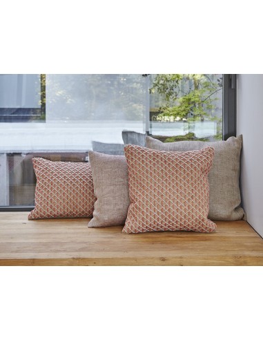Raw Cushion Pink 50X50 by Gan Rugs