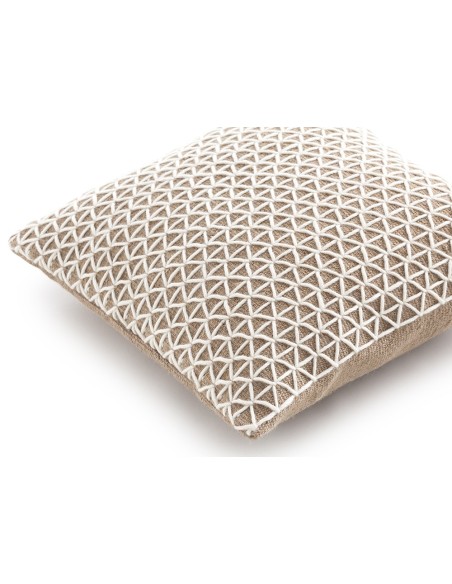 Raw Cushion White 50X50 by Gan Rugs