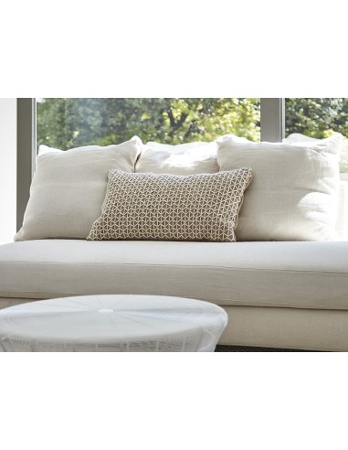 Raw Cushion White 70X40 by Gan Rugs