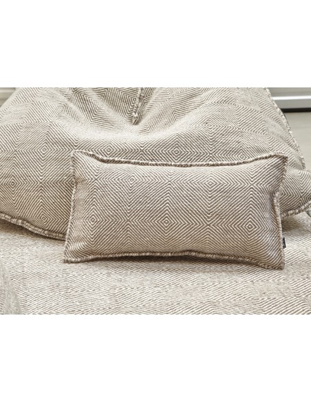 Sail Cushion Taupe 60X35 by Gan Rugs