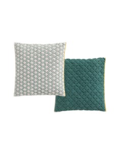 Silai Cushion Celadon-Green 50X50 by Gan Rugs
