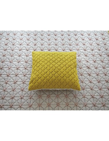 Silai Cuscino Yellow-Yellow 50x50 by Gan Rugs