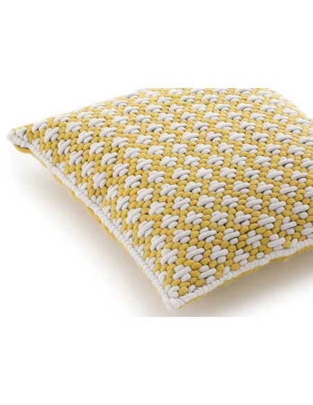 Silai Cuscino Yellow-Yellow 50x50 by Gan Rugs
