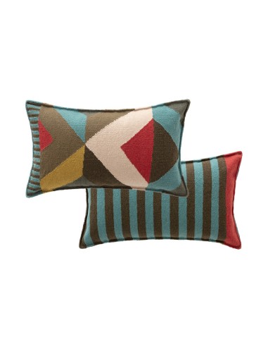 Vanguardias Cushion Green 60X36 by Gan Rugs
